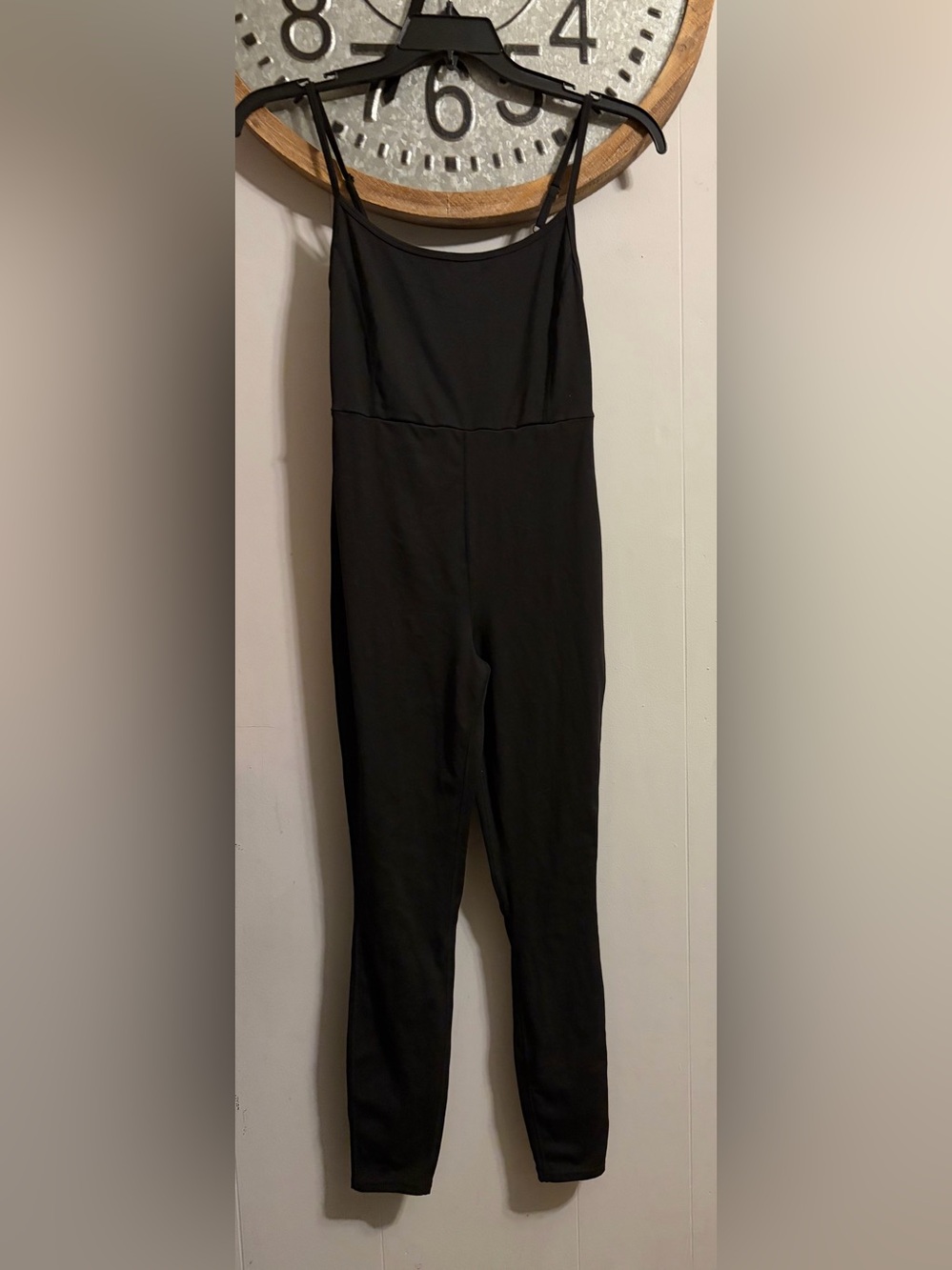 PacSun Black Slim Strap Jumpsuit
